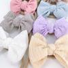 Baby Girls Bowknot Headband Elastic Princess Nylon Hair Bands Hair Accessories