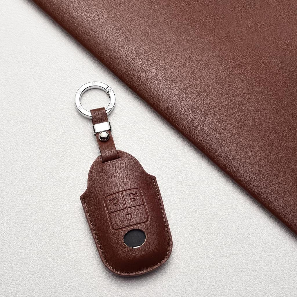WiiLemz Key Case Compatible Toyota Rise/Daihatsu/Rocky/New Tuft/Roomy High Quality Leather