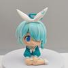 Archive Blue Arona Prana Anime Statue Model Toy 11Cm Cute Beautiful Girl Swimsuit Handmade Collectible Action Figure