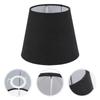 Living Room Lamp Shade Drum Fabric Lampshade E14 Tabletop Desktop Light Shade