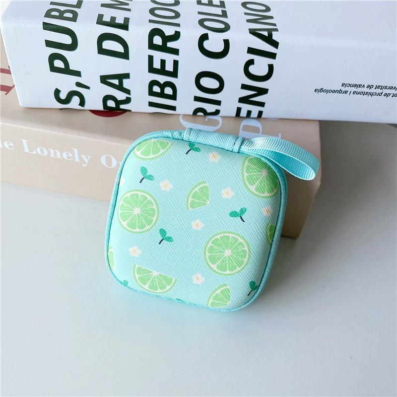 Fruit printed handheld storage bag