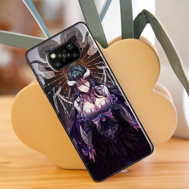 Albedo anime Overlord Dla POCO X3 Pro X3 GT F3 M3 M4 Pro Etui Dla Xiaomi Mi 11 Lite Mi 11T Pro 10T Tylna Pokrywa