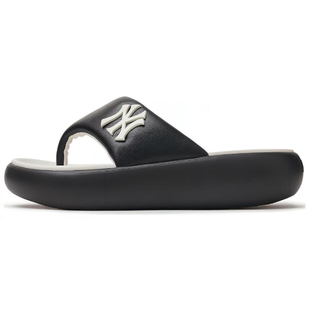 MLB New York Yankees Soft Comfortable Anti-Slip Flip Flops Unisex Footwear Black 3ALPBFL43-50BKS