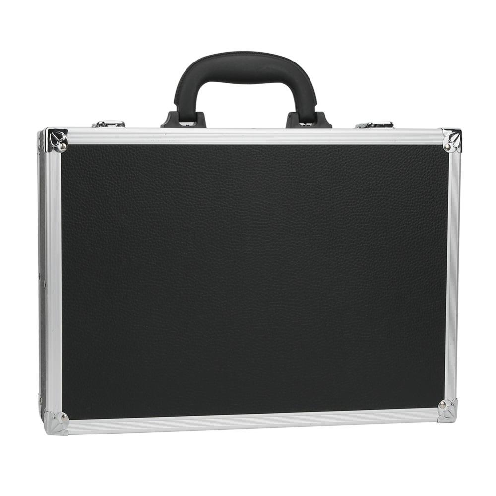 Metal Latches Pool Ball Case Hard Shell Protective Case Billiard Ball Storage Box  Home Game Room