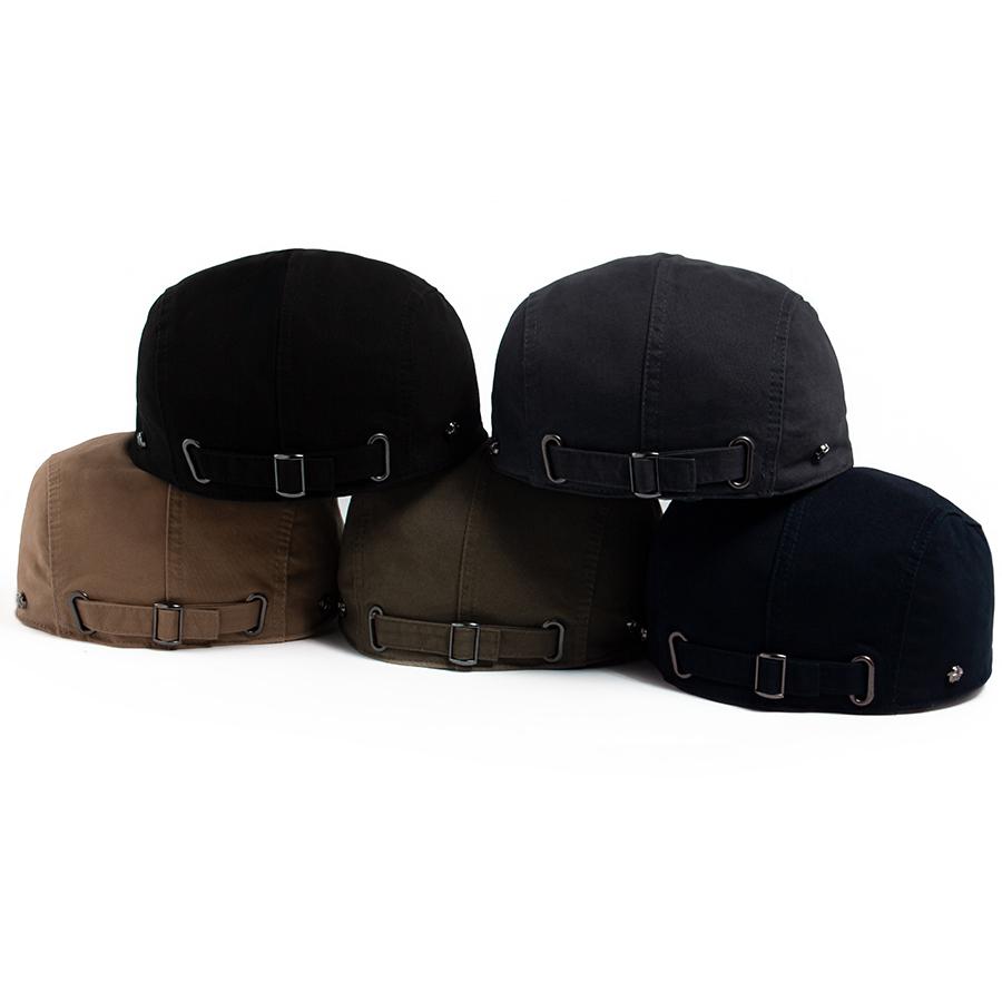 Women Beret Front Back Wear Sun Visor Caps Vintage Men Flat Top Hat Casual Newsboy Cap Fashion Solid Color Berets For Female