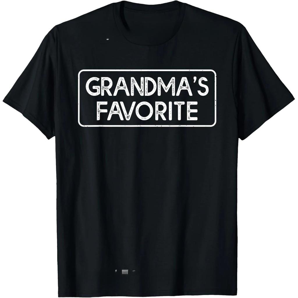Funny Grandmas Favorite Graphic T Shirts Men Women Humor Streetwear Tee Shirt Short Sleeve Unisex Loose Clothing