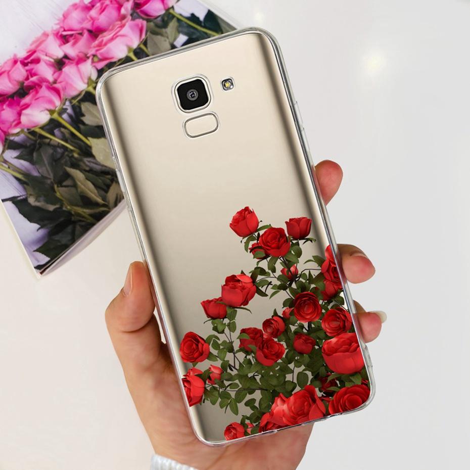 Lovely Printing Case For Samsung Galaxy J6 J6+ J600G J610G Soft Silicone TPU Back Cover For SamsungJ6 J 6 Plus 2018 Phone Cases