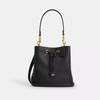 Rowan Bucket Bag Gold Black