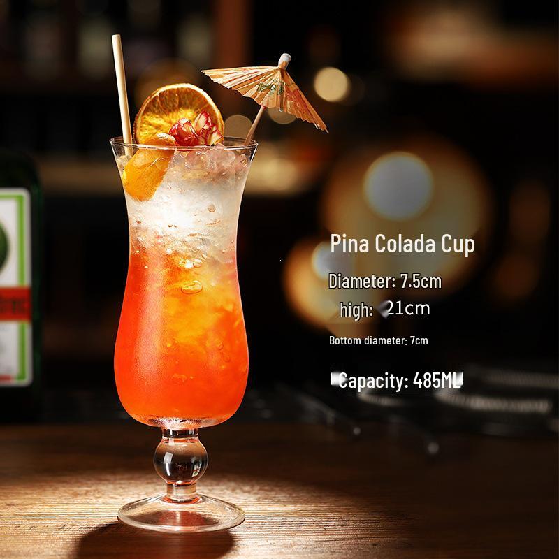 High-Stemmed Cocktail & Martini Glass Set - Creative Internet Celebrity Design