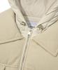 COVERNAT Trucker Hoodie Short Puffer Ivory