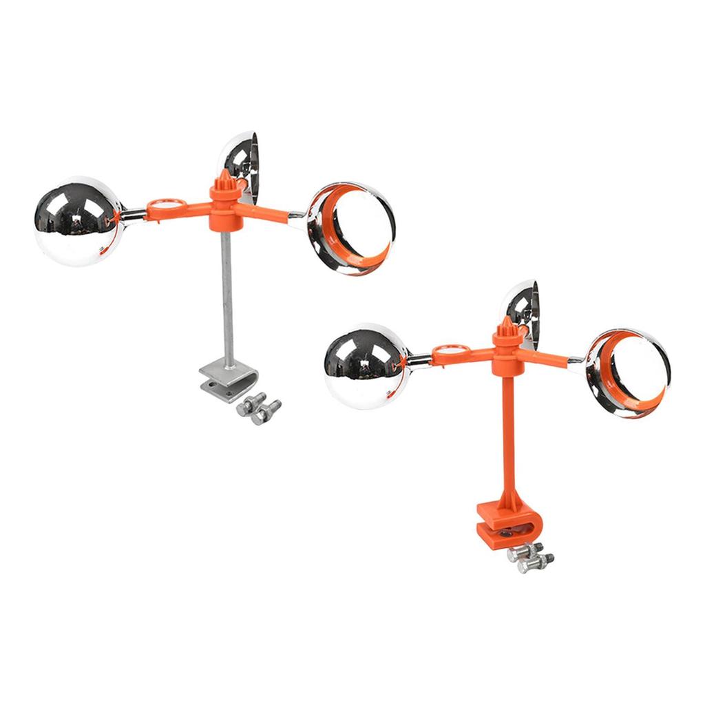 Zasilany wiatrem z obrotem o 360 stopni do ochrony sadu