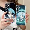 Game GI Faruzan Clear Mobile Phone Case for Samsung Galaxy S25 S24 S23 S22 S21Plus FE Ultra Colorful Cover