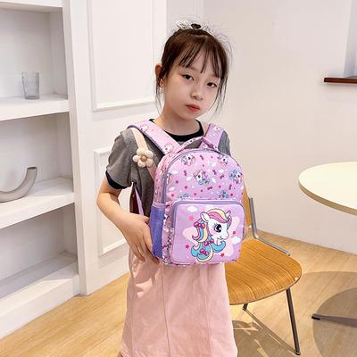 Mochila escolar bebê amor desenho animado mochila menina nova mini viagem versátil bolsa infantil