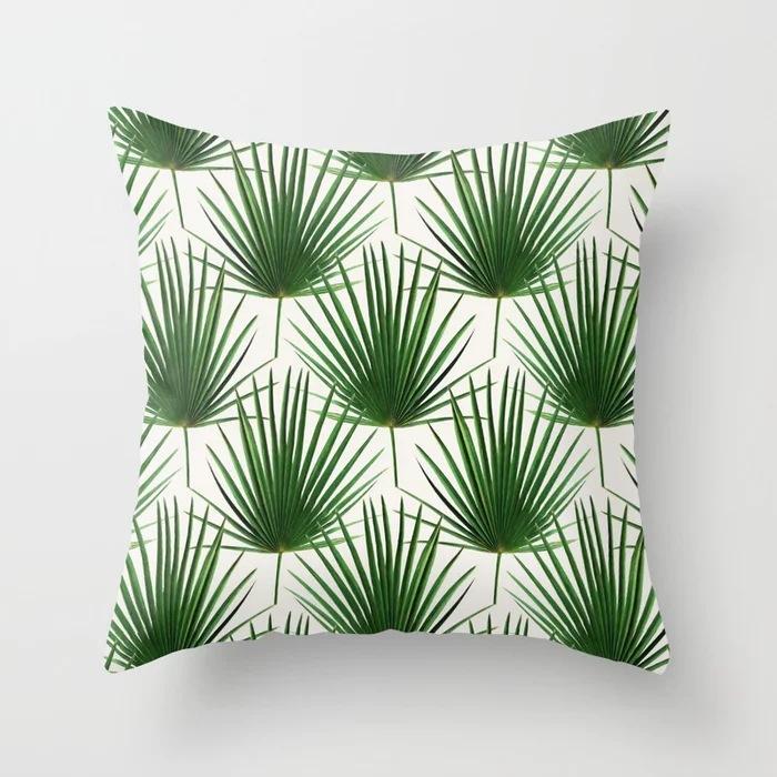 

Новый скандинавский стиль зеленый геометрический наволочка для дома, дивана, декоративная наволочка для подушки 45X45cm without pillow core