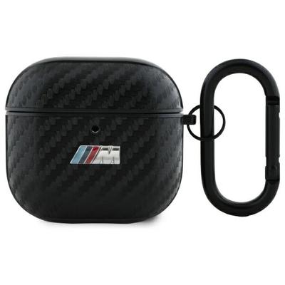 Etui Do AirPods 4 BMW PU Carbon M Collection Czarne