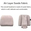 Memory Foam Car Headrest Glove Suede Car Rest Cushion New Car Neck Pillow  Car Use
