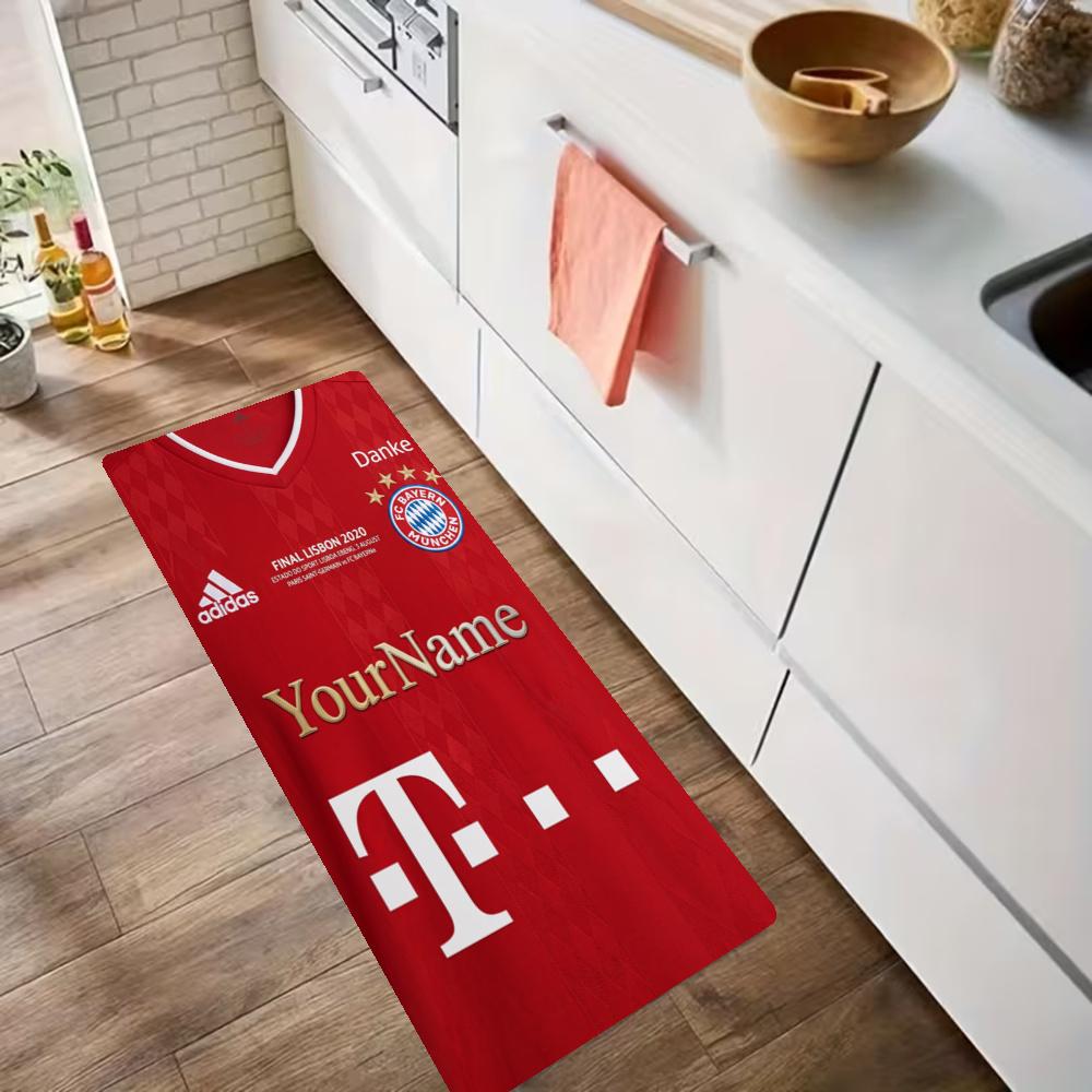 Bayern Munich Customize Your Name Kitchen Rug Runner Rug Laundry Mat Hallway Entryway The Best Gift Choice
