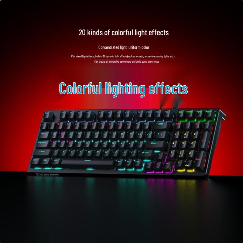 Lenovo Aurora Series GK10 Hot-Swappable Wired Mechanical Keyboard