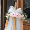 Artificial Floral Swag Wedding Arch Flower Backdrop Decoration for Reception