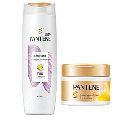 Pantene Strong Roots & Deep Repair Hair Care Set