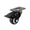 Long Service Stem Wheels Wear-resisting Wheels Polyurethane Wheels 2.5" for Furniture Enhances Mobilities & Convenience