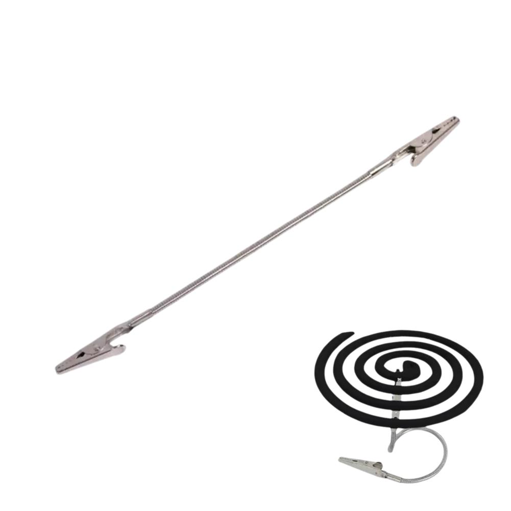 

1/3/5pcs Double-ended Mosquito-repellent Incense Clip Universal Crocodile Clip Bracket Broken Incense Clip Extended Hose