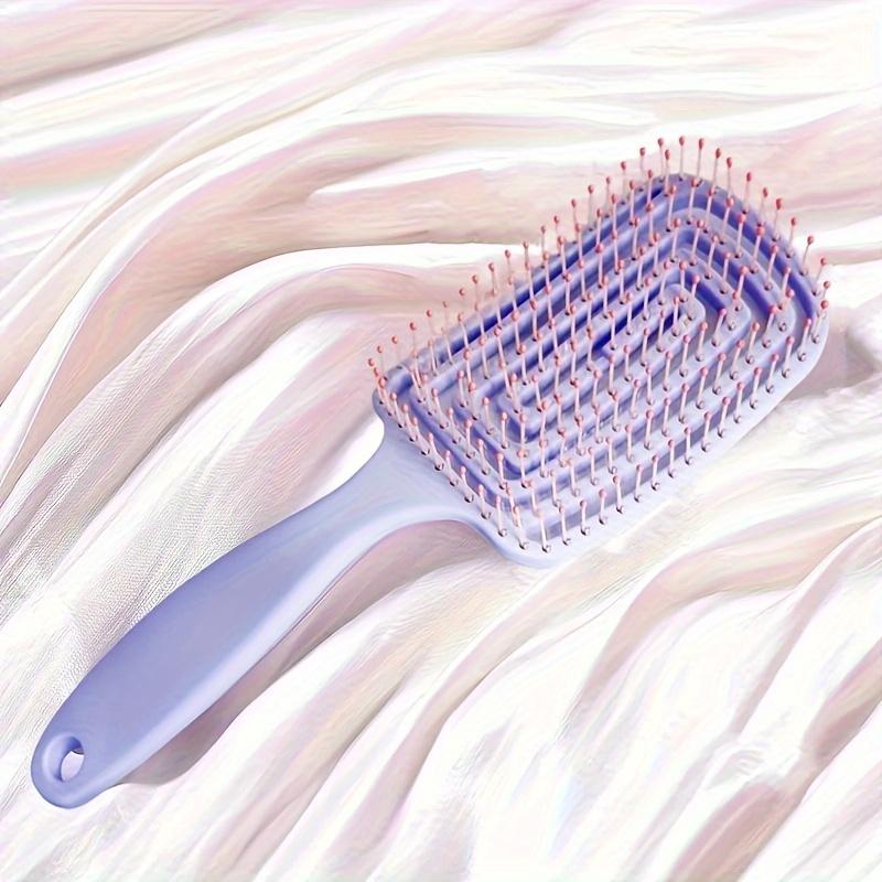 Antistatischer Kamm, großer gebogener Kamm, Massagekamm, hohler, quadratischer Bogenkamm, Kamm für lockiges Haar