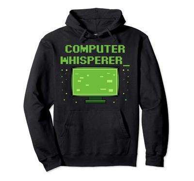 Computerflüsterer Programmierer Computerfreak Nerd Programmieren lustiger Hoodie