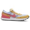 Nike Waffle One Lace-Up Non-Slip Shock Absorbing Low-Top Casual Shoes Kids sneaker Orange White DC0481-700