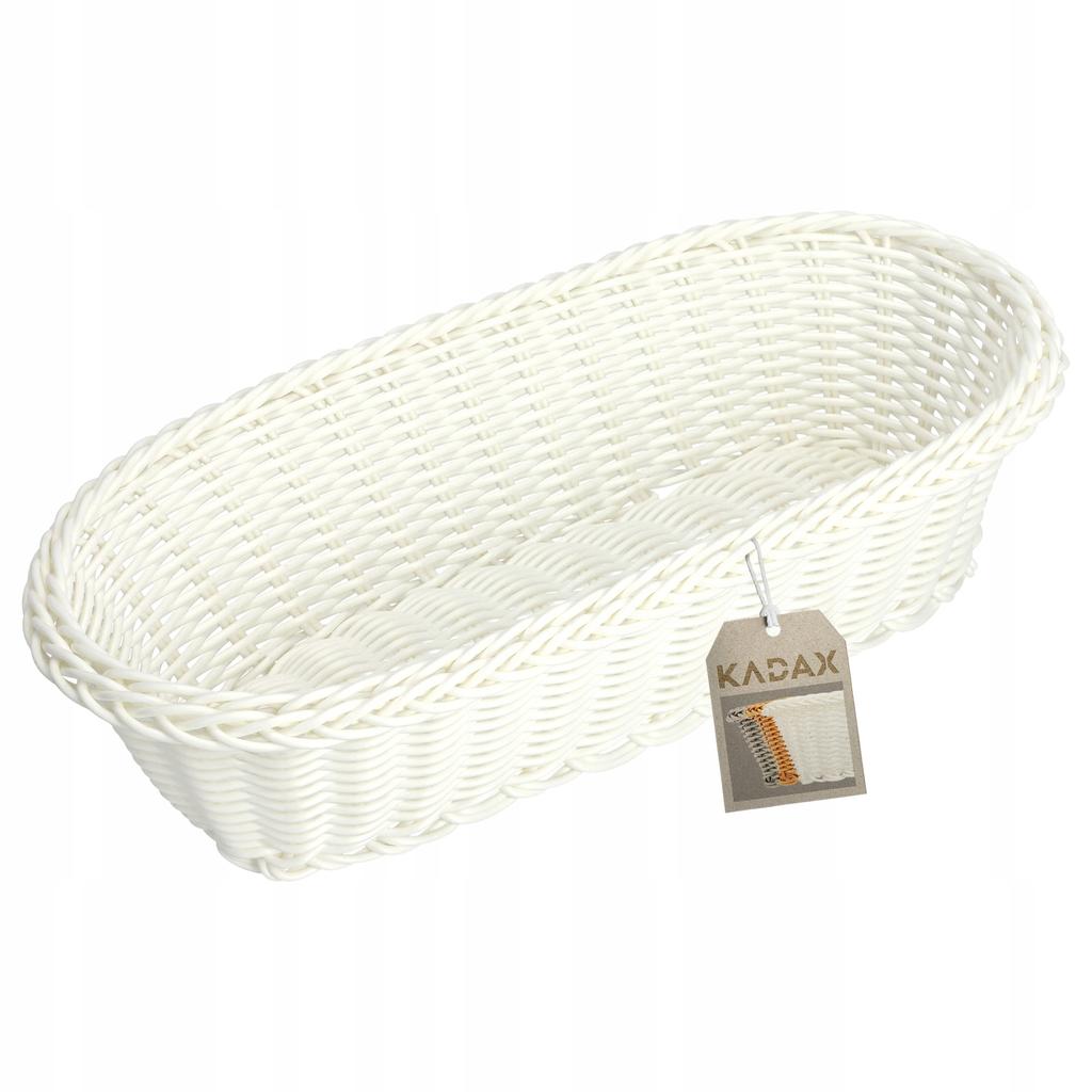 KADAX Basket for Bread Pastry Table Cutlery Oblong Basket