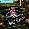 1PC Custom Name Blanket Indians Football Flannel Blankets Patterns Throw Blanket All-Season Soft Gift for Couch, Bed, Camping, Birthday Gifts