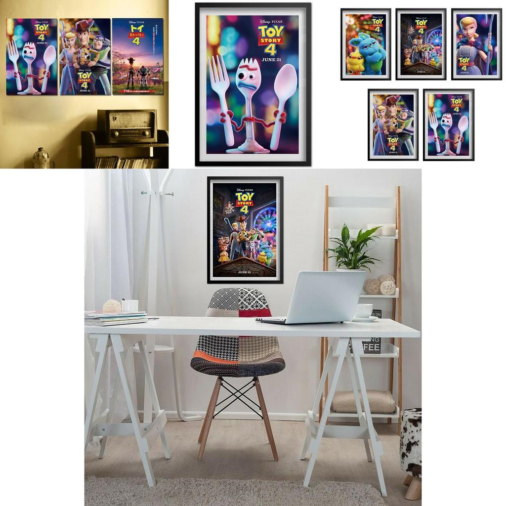 High-resolution Silk Poster Of Toy Story 4 For Home Decoration Enthusiasts**