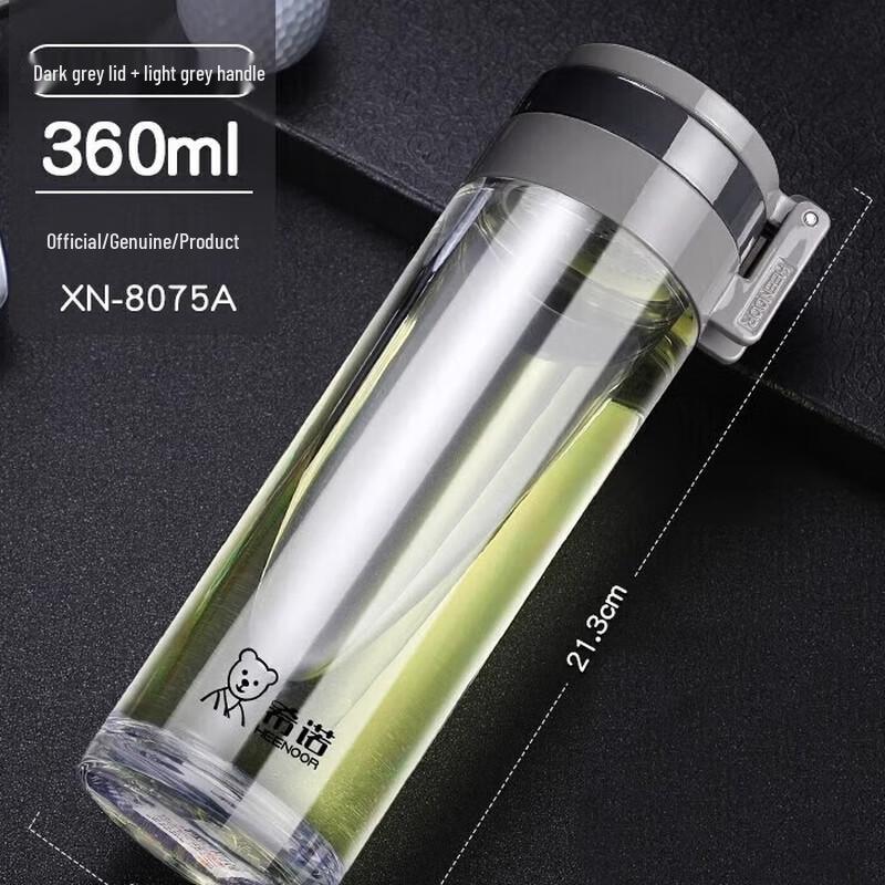 Heenoor Portable Plastic Mug with Handle