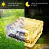 Lawn Solar Garden Light LED Brick Ice Cube Solar Lights Outdoor Decoration Lamp for Stair Pathway Driveway Landscape Patio