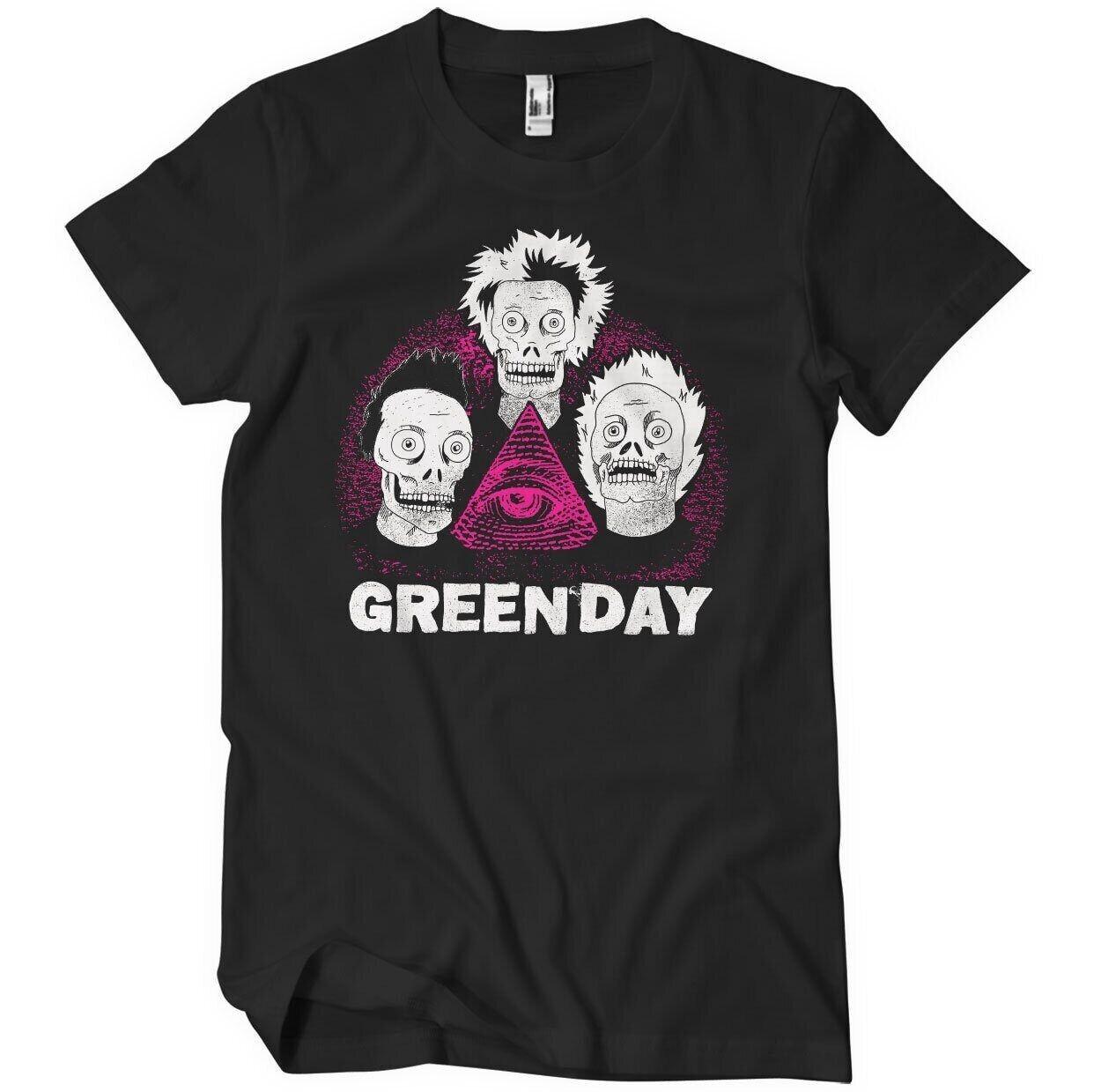 Licence Officielle Green Day Crânes T-Shirt XL