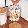 2x Bathroom Container Organizer for Cotton Buds and Hygienic Cosmetic Pads