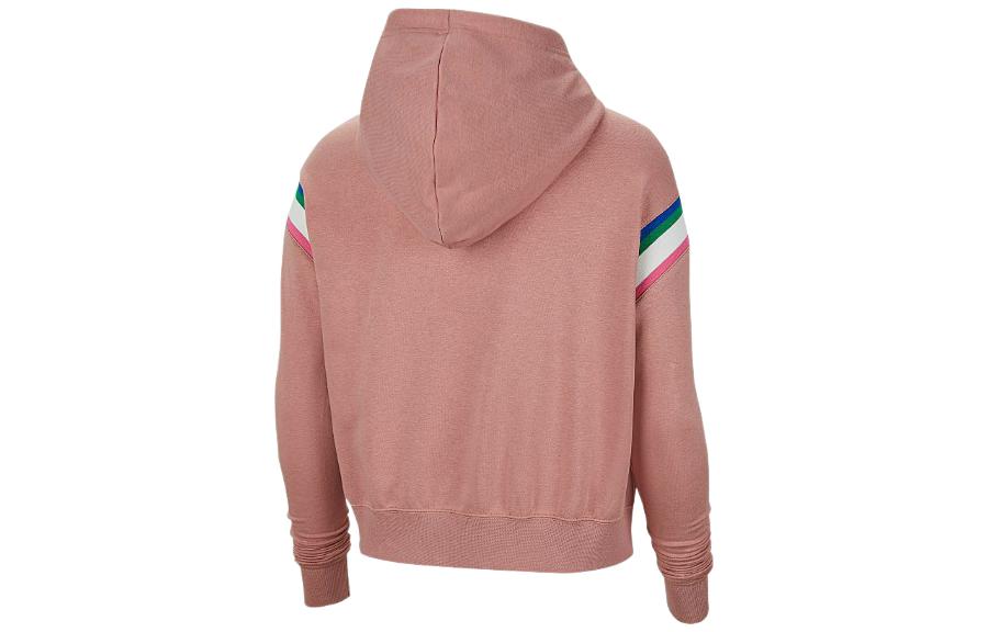 Nike Sweatshirts Women's Pink Hooded Moderate Regular CU5924-685