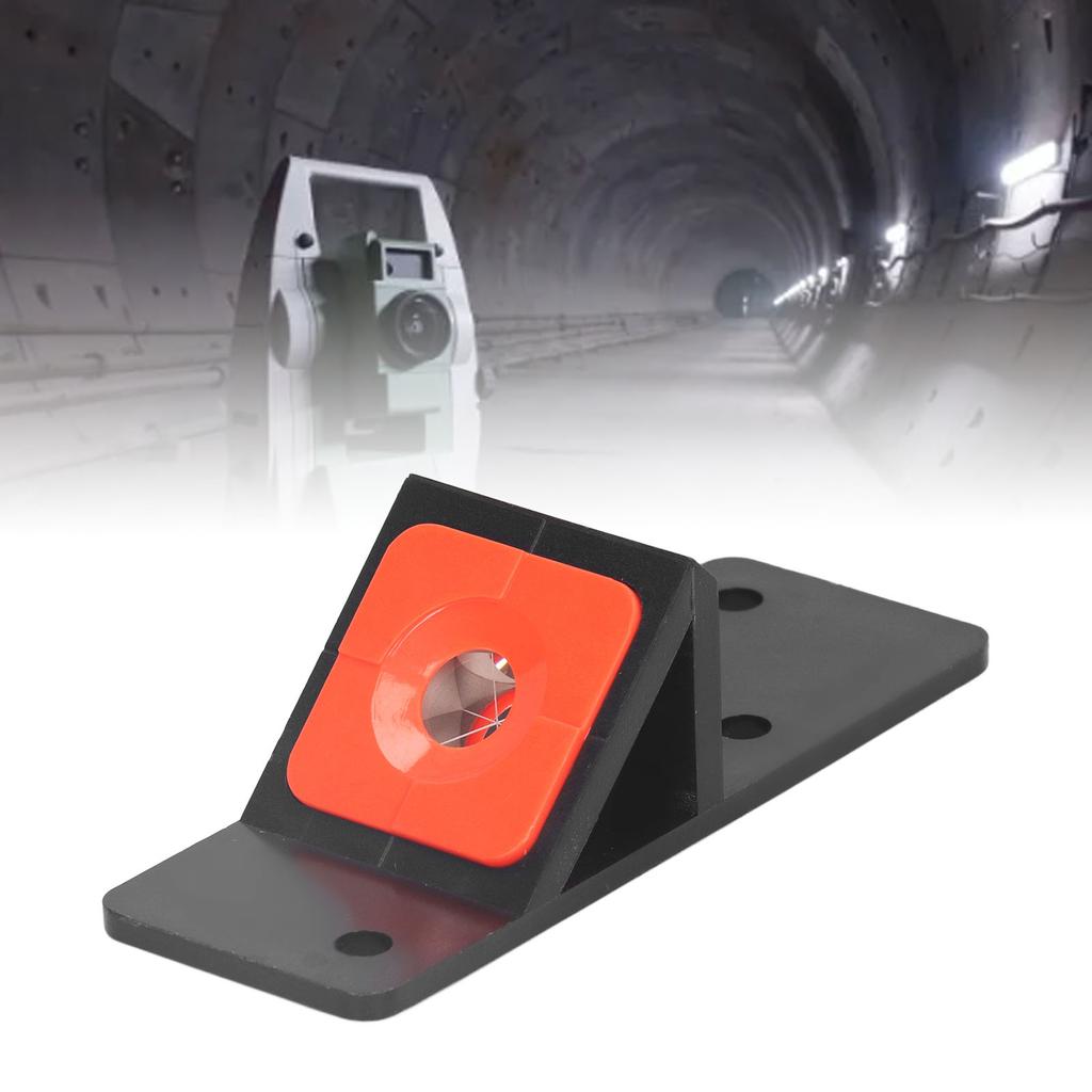 Survey Prism Total Station Survey Tool Total Station Prism 45° 102‑12.7 25.4mm Effective Diameter Mini Prism for Measurement