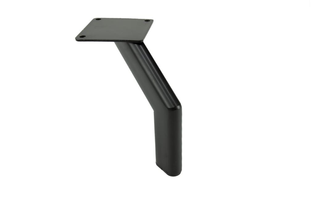 Loft Furniture Leg, Matt Black, Height 15 Cm, for Sofas and Corner Sofas