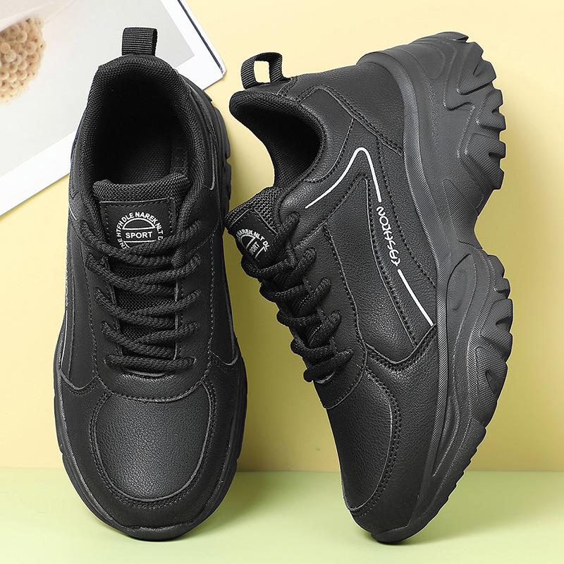 Fashion Autumn Casual Comfortable Sports Shoes Inner Heeled Shoes Thick Bottom Anti Slip Fashionable Versatile Shoes 2025