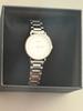 COACH watch silver stone embellishments.