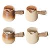 Kolip Mini Ceramic Teapot HandmadeTea Pot Travel Tea Mug For Carbon Furnace Electric Ceramic Furnace