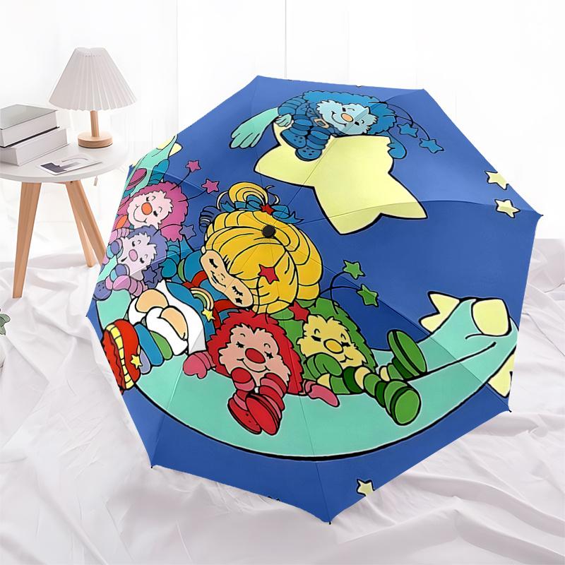 

Starry Night Adventure: Automatic Opening/Closing Umbrella with 3-Fold Design and Iron Frame - Perfect for Fans, Travelers, and Daily Use!01