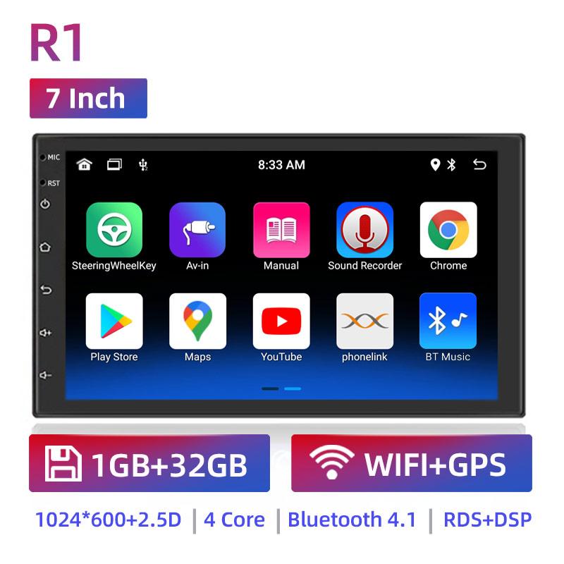 2 Din Android 13 Car Radio Autoradio 7 9 10 13.1 Inch Universal WIFI GPS  Audio Multimedia Player For Nissan Toyota Kia Honda