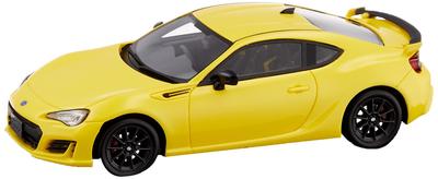 Hi Story Subaru BRZ GT Yellow Edition Charlesite Yellow Hotový produkt HS322YE 1/43 2.0 (2016)