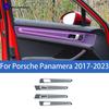 Für Porsche Panamera 2017- Auto Innenraum Mittelkonsolen Schutzaufkleber Innenraum Dekorleiste TPU Schutzaufkleber