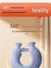 Cervical Neck and Shoulder U-Shaped Hot Water Bag – Thickened, Explosion-Proof Design for Warm Compress Therapy.