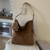Large-capacity Bucket Bag, Retro Casual Tote Single-shoulder Crossbody Large Bag