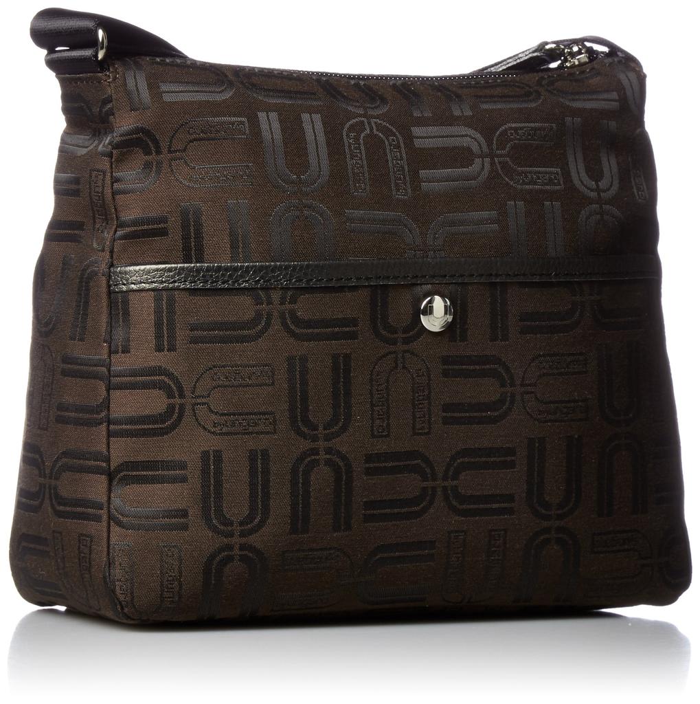 U by Ungaro Balma Monogramm Pochette, Hergestellt aus originalem Jacquard-Stoff, Lange Umhängetasche, Crossbody-Tasche, Hergestellt in Japan, UULH6US2