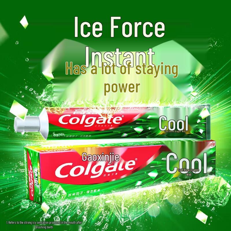 Colgate Ice-Cool Longjing Tea Toothpaste